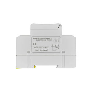 Minuterie sur rail DIN Programmable quotidienne et hebdomadaire Minuterie numérique Relais Minuterie de contrôle AC 220V 230V 12V 24V 48V 16A - Product Image 4