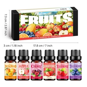 Set <span class=keywords><strong>de</strong></span> <span class=keywords><strong>Regalo</strong></span> <span class=keywords><strong>de</strong></span> Aceites Esenciales Florales 100% Puros para Hidratación Corporal, Destilados al Vapor, 6 Piezas - Product Image 5