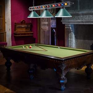 Luminaire de table de <span class=keywords><strong>billard</strong></span> vert Cueelf pour table de <span class=keywords><strong>billard</strong></span> <span class=keywords><strong>Lampe</strong></span> de <span class=keywords><strong>billard</strong></span> en métal avec 3 abat-jour Convient aux tables de <span class=keywords><strong>billard</strong></span> - Product Image 3