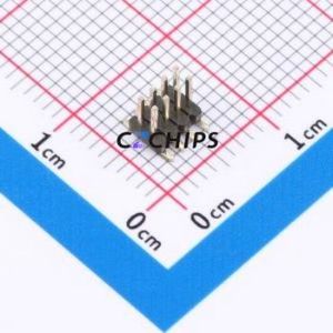 P3C08F-401553-B12P Pin Header SMD,P=1.27mm Connector ( Pin Structure: 2x4P )( Pitch: 1.27mm )( Row Spacing: 1.27mm ) - Product Image 1