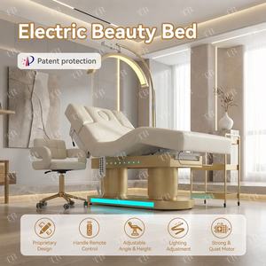 Camillas Plegables Turri para Tratamientos Faciales, Cama de Spa con 4 Motores, Camilla Eléctrica para Tratamientos Faciales, Mesa de Masaje para Spa Médico para Esteticistas - Product Image 2