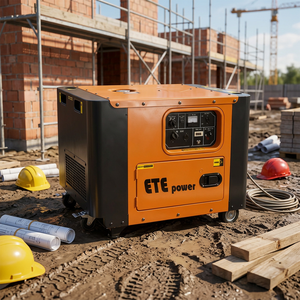 High-quality DEBERT EP-20 SE 3 20 KW/25 KVA 50 Hz/60 Hz Ultra-silent Soundproof Water-cooled Portable Generator Trailer EP-20SE3 - Product Image 1