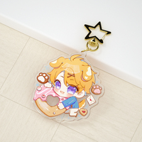JinLei – porte-clés en acrylique personnalisés, breloques en acrylique transparent époxy anime, nouveaux porte-clés en vente
