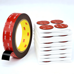 3M 5952 5925 5962 Pita Perekat Bulat High Bond 3M <span class=keywords><strong>VHB</strong></span> Perekat Akrilik Dua Sisi untuk Dekorasi Mobil Peralatan Rumah Tangga - Product Image 1