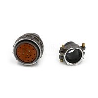 Conector Exterior a Prueba de Polvo Serie 2PM-36, Conector Hembra Recto de 20 Pines Sin Blindaje, 2PM36K20QB2