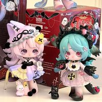 YZ 100% Auténtico, Caja de 9 Piezas, Ninita Witch Apocalypse V2 Series, Caja Sorpresa, Adorables Figuras de PVC, Mini Juguetes Decorativos, Adornos
