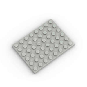 No.3036Plate 6x8 Studs Classic <span class=keywords><strong>Building</strong></span> Bricks plate Plástico DIY Accesorios Ladrillos de juguete Montaje a granel Bloques de construcción - Product Image 5
