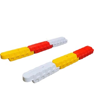 Patio de juegos al aire libre choque plástico lleno de agua barandilla niño Go Kart barrera separada flexibilidad movimiento valla de seguridad barricada - Product Image 2