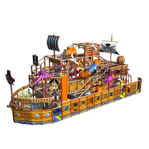 Personnaliser enfants pirate bateau aire de jeux intérieure aire de jeux parc pour tout-petits <span class=keywords><strong>jeu</strong></span> doux - Product Image 1