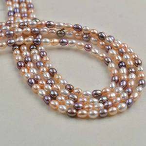 Perlas Sueltas Barrocas de Agua Dulce Naturales Grises de 4-10 mm, con Orificio Lateral, de Doble Cara, con Luz Intensa, para Manualidades, Venta al por Mayor - Product Image 1