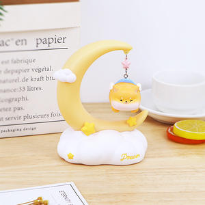 Lune conte de fées veilleuse créative jolie fille coeur cadeau couleur chaude <span class=keywords><strong>chambre</strong></span> d'enfants chevet veilleuse - Product Image 6