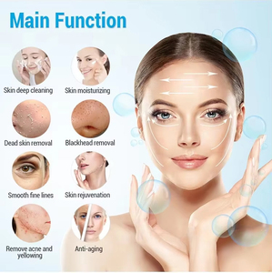 2026Free Tax Vertical 8 in 1 Hydra Cleaning Facial Machine Skin Rejuvenation Acne Removal Shrink Pores Supports Multi Handle Use - Product Image 2