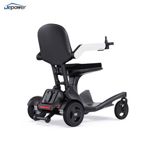 Arbon Fibra Marco ligero 21kg Peso neto Manual Plegable Diseño compacto Capacidad de carga Silla de ruedas eléctrica plegable portátil - Product Image 5