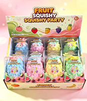 Squeezeur de chou de dessin animé, Squishy style blocs de construction, Jouet anti-stress réaliste en forme de légume, Cadeau surprise fantaisie pour enfants