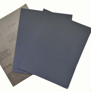 Papel de lija hecho a mano Diy 230*2280mm 9*11 pulgadas papel de lija impermeable multipartícula hecho de alúmina y silicona. - Product Image 1