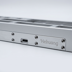Teclado Mecánico Resistente con Carcasa de Aleación de Aluminio, Componentes Mecanizados por CNC, Acabado Anodizado, Peso Integrado de Latón/Cobre - Product Image 5