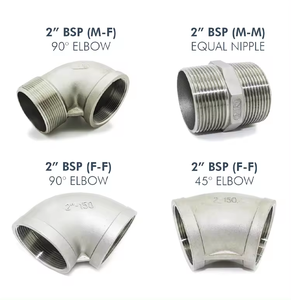 Sanitaire spiegelgepolijste roestvrijstalen elleboog SS304/316 DIN-norm ISO 9001 gecertificeerd 1/<span class=keywords><strong>2</strong></span>'~4' maat - Product Image 6