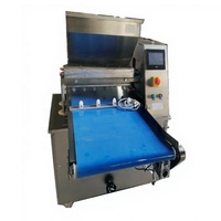 Machine automatique commerciale compacte pour la fabrication de macarons, biscuits, gâteaux et cupcakes, avec extrudeuse de garniture, capacité 120-240 kg/h