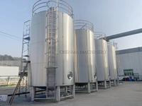 Prix usine réservoirs de stockage d'huile d'olive en acier inoxydable 10m3/20m3/30m3 réservoir réservoir de stockage d'huile de palme végétale