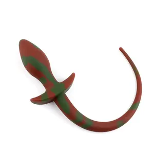 Tapón <span class=keywords><strong>Anal</strong></span> de Silicona Suave con Forma de Cola de Perro, Juguete Erótico <span class=keywords><strong>Anal</strong></span> para Cosplay, Tapón <span class=keywords><strong>Anal</strong></span> Impermeable para Masaje de Próstata, Entrenador <span class=keywords><strong>Anal</strong></span> - Product Image 4
