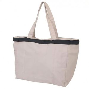 Custom Large Capacity <b>Foldable</b> Travel Tote Bag, Custom Polyester Portable Luggage Storage with <b>Trolley</b> Sleeve - Product Image 2
