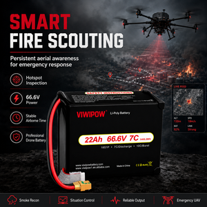 Pabrik OEM ODM Baterai Drone Semi-Solid Kapasitas Tinggi Isi Ulang 66.6V 18S 2200mAh untuk Multirotor - Product Image 6