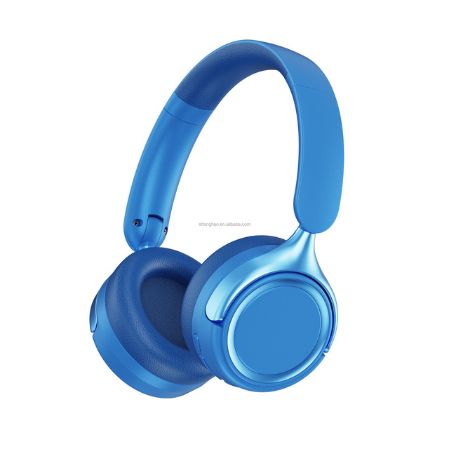 Wireless BT 5.4 Over-Ear Earphones with 30H Playtime and Four-Microphone JL Chipset Non-Noise Cancelling TWS Headphones
