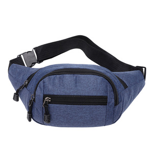 New Unisex 4-Zipper Oxford Cloth Cross Body <b>Bag</b> Vintage Style for Business & Outdoors-Cheap New Design <b>Phone</b> Money <b>Holder</b> - Product Image 2