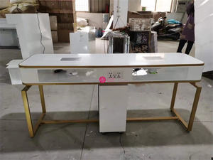 Yicheng le prix le plus bas Table de manucure <span class=keywords><strong>pas</strong></span> <span class=keywords><strong>cher</strong></span> utilisé Table de manucure manucure ongles Table supérieure en marbre de vente en ligne - Product Image 2