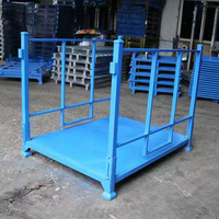 Étagère de stockage mobile pliable de qualité supérieure, robuste, pour la logistique, les pièces automobiles, les supports de stockage