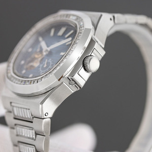 Montre mécanique pour homme, édition limitée, mouvement automatique, sertie de diamants, alliant vigueur jeune et sérénité - Product Image 4
