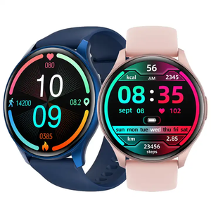 2023 reloj inteligente Amoled ZW60 nuevo Monitor de presión arterial reloj inteligente Relojes Inteligentes Amoled Mujer relojes redondos hombres Smartwat - Product Image 1
