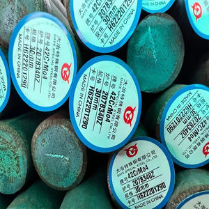 Gb 60crmna jis sup9a בר פלדה איסי <span class=keywords><strong>5160</strong></span> 42 קרמו h13 40 crmov5 1.2344 פלדה עגול עם חיתוך - Product Image 3