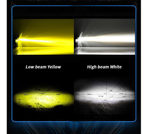 Sistema de Iluminación para Motocicleta de 20 W, Faro Delantero LED de Doble Color para Motocicleta, <span class=keywords><strong>Mini</strong></span> Luces de Conducción para Motocicleta - Product Image 6