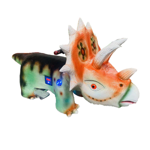 Manège à monnaie pour enfants, dinosaure ambulant d'intérieur, directement de l'usine, pour parc d'attractions, voitures jouets en fibre de verre, animaux Gua <span class=keywords><strong>Dinosau</strong></span> - Product Image 6