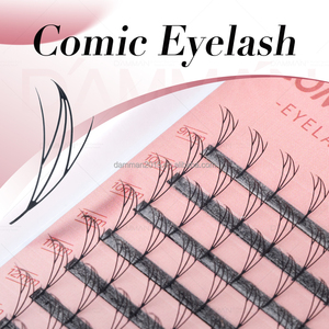 <span class=keywords><strong>3</strong></span> Style Comic Eyelash 12 Rangs Volume Lash Extension Mix Longueur D Curl Natural Eyelash OEM ODM Private Label - Product Image 6