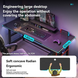 Escritorios modernos para juegos <span class=keywords><strong>de</strong></span> ordenador, escritorios y sillas para deportes electrónicos para el hogar, dormitorio, estudio para estudiantes, casa <span class=keywords><strong>de</strong></span> <span class=keywords><strong>alquiler</strong></span> sencilla, escritorios <span class=keywords><strong>de</strong></span> oficina - Product Image 2