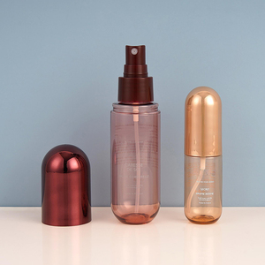 Nhà Cung Cấp OEM 30Ml 90Ml Bơm Lại <span class=keywords><strong>Mini</strong></span> Pet Nhựa Bơm Phun Sương Chai Mỹ Phẩm <span class=keywords><strong>Container</strong></span> Viên Nang Hình Dạng Chai Nước Hoa - Product Image 2