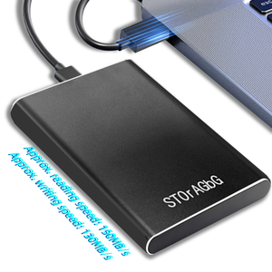 1 TB Taşınabilir Harici Mekanik Sabit Disk HDD USB-C Hafif İnce Tasarım İş Seyahatçileri Ofis Kullanımı için - Product Image 1