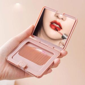 High Quality Portable Folding Ordinary Model Monochrome Light <b>Square</b> Mini <b>Mirror</b> for Travel - Product Image 2