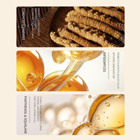 Kit de Soins Visage Anti-Âge et Éclaircissant au Ginseng Sauvage Naturel OEM/ODM, Ensemble de 7 Pièces