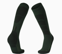 Chaussettes en laine mérinos tricotées épaisses pour l'hiver, séchage rapide, antidérapantes, résistantes à l'usure pour le ski et la neige