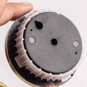 مقياس حرارة ورطوبة داخلي 72 ملم مع شاشة عرض للمنزل والجدران والغرف والحاضنات والخزانات - Product Image 3