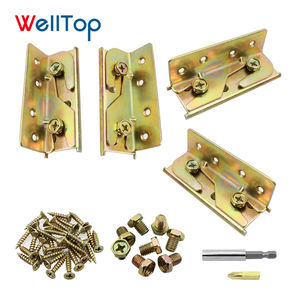 2025 מחברים מקשיים מתכת עבור מסגרת מיטת ריהוט ריהוט בית כלי VT-14.027 - Product Image 4