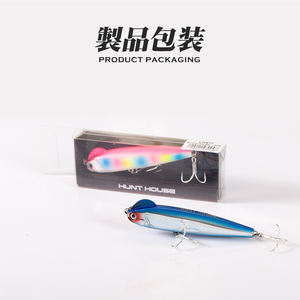 Señuelo de Pesca Hunthouse de Alta Calidad, Ojos 3D, 90 mm, 14.8 g, Señuelo Artificial de Hundimiento para Pesca de Atún, Señuelo de Pesca de Arrastre para Lubina - Product Image 6