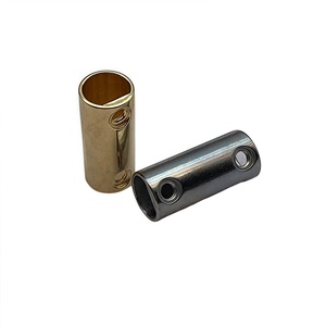 Direto da fábrica 21mm Rodada Fivelas De Cabo, Correias De Cabo <span class=keywords><strong>Belt</strong></span>-End, Parafusos Carteira-Strap Caps Cabo Termina Acessórios De Metal para Sacos - Product Image 2