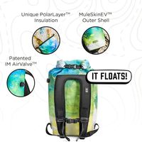 Sac isotherme imperméable en PVC avec poignées de transport pour le refroidissement des boissons, maintien du froid sur le long terme