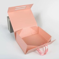 Boîte cadeau de luxe rigide et magnétique en carton, avec doublure en éponge, pour dossiers recyclables à ouverture manuelle, personnalisable