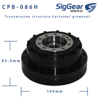 Caja de Engranajes Cicloidal de 104 mm para Articulación de Robot Humanoide, Motor de Reducción de Alta Precisión 49:1 con Soporte de Ingeniería OEM ODM, Acero IP65