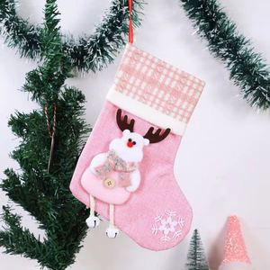 Christmas Gift Bags <b>Xmas</b> <b>Tree</b> Hanging Candy Pouches Holiday Party Decorations Kids Family Stocking Stuffers Made - Product Image 4